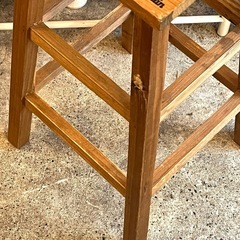 【武蔵小山店】 ウッドスツール 木製スツール　スツール 腰掛け 木製家具 ナチュラル家具の画像