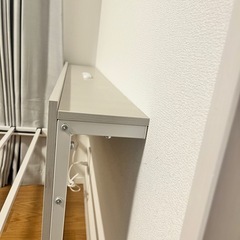 【美品】コンセント付きシングルベッドフレーム（スチール）の画像