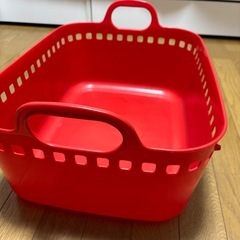 スヌーピー　SNOOPY プラスティックバスケットの画像