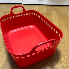 スヌーピー　SNOOPY プラスティックバスケットの画像