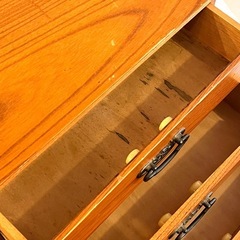 【武蔵小山店】 小引き出し 木製引き出し 収納家具 整理棚 卓上収納の画像