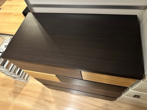 【定価約2.5万】ローチェスト(カレナ 80LC DBR)