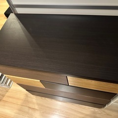 【定価約2.5万】ローチェスト(カレナ 80LC DBR)の画像