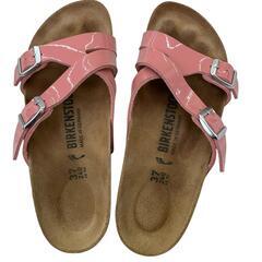 186000 現状品 BIRKENSTOCK ビルケンシュトック Yao balance 24cm サンダル 箱付き  [1000023043632]の画像