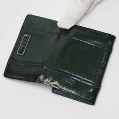 コールハーン  コインケース グリーン  COLE HAAN  カードケースの画像