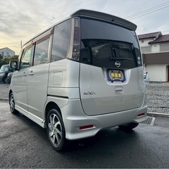 🉐【支払い総額23万円】車検令和8年9月14日H23年   スズキ　パレット　ハイウェイスターターボ   社外SDナビ   フルセグ　両側パワスラ　スマートキー　調子良好！の画像