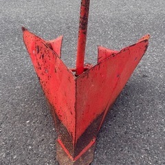 耕運機　管理機　畝立て機　畝立て　ウネタテ　培土機　パーツ　部品　丸軸　の画像