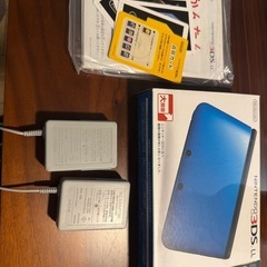 値下げ！！　ニンテンドー3DSLL 箱有り　純正充電器×2の画像