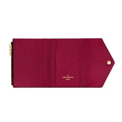 ルイヴィトン M62932  三つ折り財布 フューシャ  LOUIS VUITTON カードケース付小銭入 モノグラムの画像