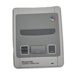 186000 Nintendo 任天堂 ニンテンドウ Classic mini Super Famicom クラシックミニ　スーパーファミコン CLV-301  グレー [250314HM120098]の画像