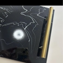 未使用　ホテル大理石の質感の収納バスルームアメニティカウンタートレイプレートアクセサーの画像
