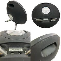 186000 現状品 HarmanKardon ハーマンカードン Onyx Studioスピーカー マイク２本セット N230  ブラック [1000025408996]の画像