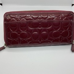 COACH（コーチ）のラウンドファスナー長財布の画像