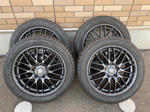 【美品】エンケイEKM3 スタッドレスホイールセット