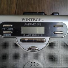 【決定】WINTECHラジオ付カセットプレーヤーの画像