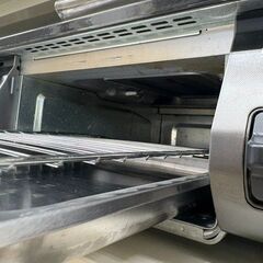 J2084【リユースのサカイ柏店】Rinnai リンナイ　ガステーブル ガスコンロ　KSR641BKL 片面焼グリル　LPガス用 左強火 2018年製 クリーニング済の画像