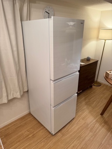 冷蔵庫 Haier JR-CV29A-W 286L ホワイト 3ドア