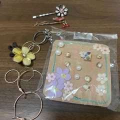 ネックレス、ピアス、指輪、ヘアピン差し上げますの画像