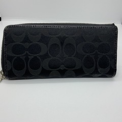 COACH（コーチ）のラウンドファスナー長財布の画像