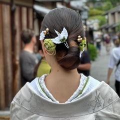 和装　髪飾りの画像