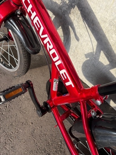 購入者決まりました！シボレー　自転車　子供　赤