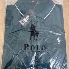 新品　POLO メンズポロシャツ　3枚セット　XL ブラック　グリーン　ブルー　の画像
