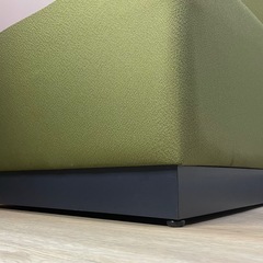 ITOKI 1人掛けレセプションチェア 23型 ビーグリーン 中古 の画像