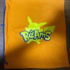 ショルダーBAG ポケモンセンターシブヤ BEAMS PK ナップサックの画像