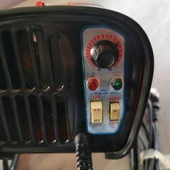 温室に使用　ファンヒーター　サーモスタット機能付きの画像