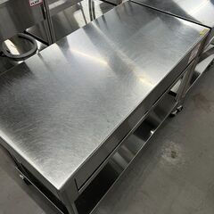 業務用❕　厨房❕　引出付き作業台❕　tanico❕　キャスター付き❕　A3915の画像