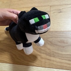 【お譲りします】　マイクラ　ネコ　ぬいぐるみの画像