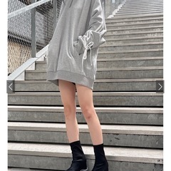 スニーカーソールショートブーツ 23cmの画像