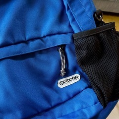 OUTDOOR 🟦青色バックパックの画像