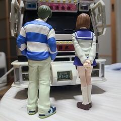 頭文字D　藤原拓海と茂木なつき2体セットの画像