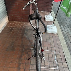 LOUIS GARNEAU（ルイガノ）　軽量アルミフレーム　フロントサスペンション付き　3×8speed　ブラックの画像