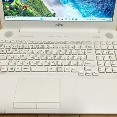 富士通 未使用品 Corei7 16GB 新品大容量SSD 500GB Office2024  Windows11 ノートパソコンの画像