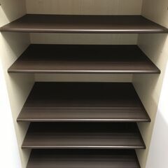 【ジモティー割引あり】【ジャングルジャングル守口店】サンウッディシューズボックスの画像