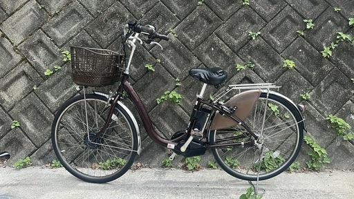 ブリジストン 電動アシスト自転車 26インチ 充電器付き