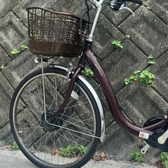ブリジストン 電動アシスト自転車 26インチ 充電器付きの画像