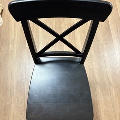 INGOLF インゴルフ チェア, ブラウンブラックの画像