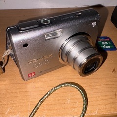 GYP0905 PENTAX Optio A30 動作品　充電器　SDカード　バッテリーの画像