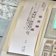 CASIO 電子レジスター TE-400の画像