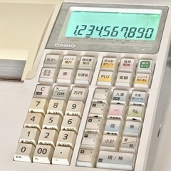 CASIO 電子レジスター TE-400の画像