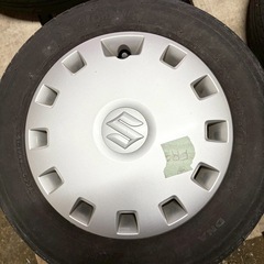 スズキ　タイヤホイール　４本セット　135 80R12の画像