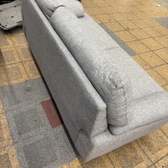大阪市内無料配達可能　超美品　ニトリソファ3人用布張り(キャッツ3) 4か月使用　の画像