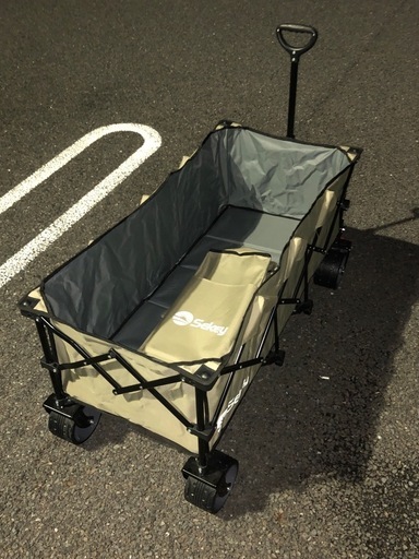 【受付終了】Sekey キャリーカート 300L 折りたたみ 大容量 ワゴン キャンプ アウトドア