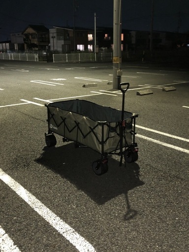 【受付終了】Sekey キャリーカート 300L 折りたたみ 大容量 ワゴン キャンプ アウトドア