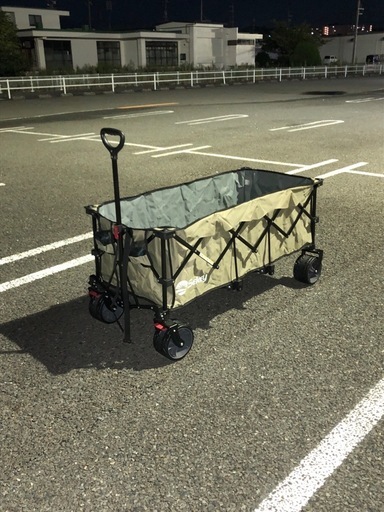 【受付終了】Sekey キャリーカート 300L 折りたたみ 大容量 ワゴン キャンプ アウトドア