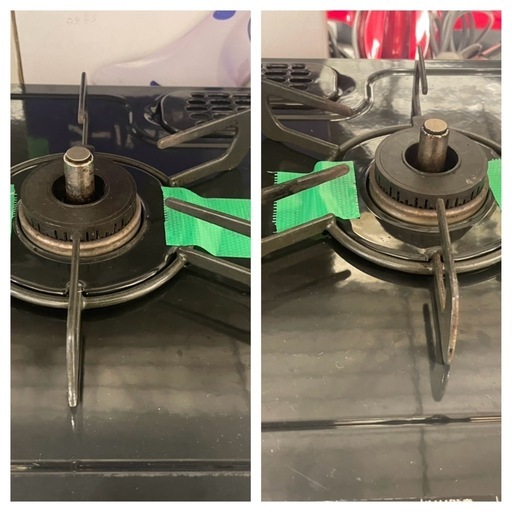 中古】¥8,500 2口ガスコンロ リンナイ 2020年製【I I050】