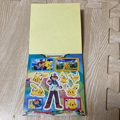 【新品・未使用】ポケモンBW アニメステッカー　イッシュ地方大ぼうけん図鑑　希少の画像